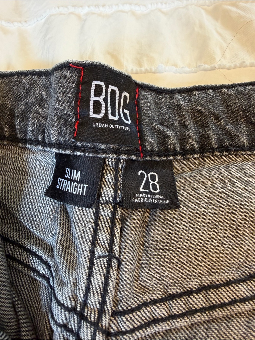 Urban Outfitter’s BDG Women's Distressed Black Ripped Jeans - Picture 3 of 3